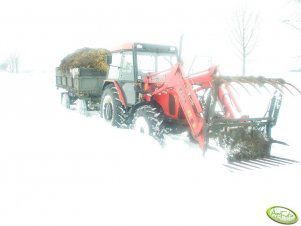 Zetor 7340 + przyczepa