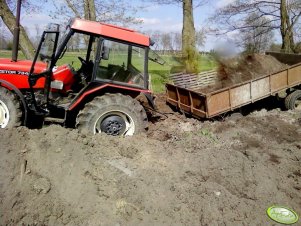 Zetor 7340 & Przyczepa