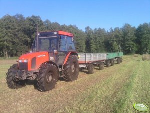 Zetor 7340 + przyczepy