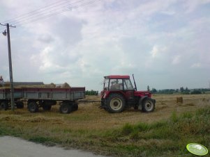 Zetor 7340 + przyczepy