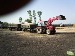 Zetor 7340 + przyczepy