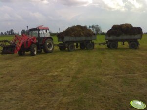 Zetor 7340 + przyczepy
