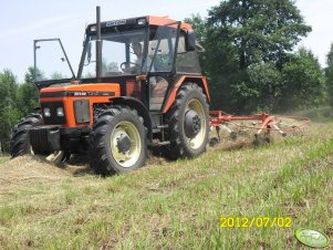 Zetor 7340 turbo + Fahr