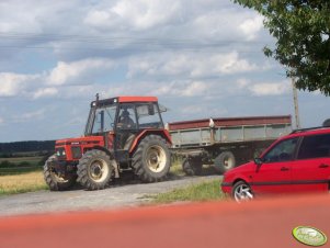 Zetor 7340 Turbo + przyczepa