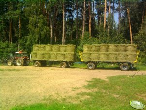 Zetor 7340 Turbo, przyczepy