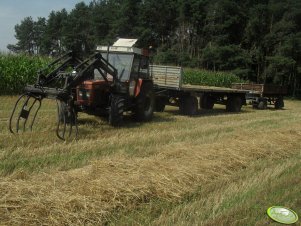 Zetor 7340 Turbo, przyczepy