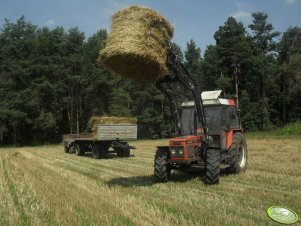 Zetor 7340 Turbo, przyczepy