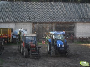 Zetor 7340 Turbo, SaMASZ KDL240& New Holland T6030Plus, SaMASZ P4-530