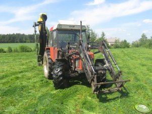 Zetor 7340 Turbo & SaMASZ KDL240