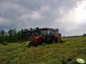 Zetor 7340 turbo & Welger RP12