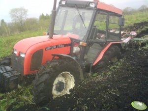 Zetor 7340 + Unia cut 2.8m