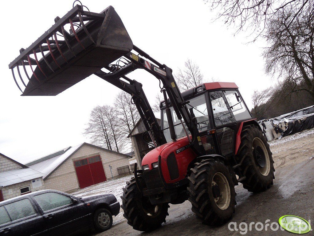 Fotografia Traktor Zetor 7340 334323 Galeria Rolnicza Agrofoto