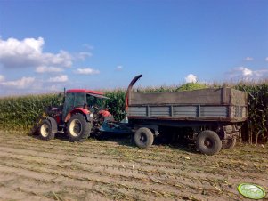 Zetor 7341 + Mengele 350 Turbo + D47