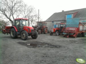 Zetor 7341 Super Turbo + Becker + MTZ 82 + C-360 + Mengele LAW350