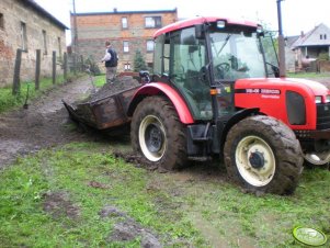 Zetor 7341+przyczepa