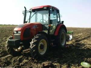 Zetor 7441 Proxima + 4 skibowy pług