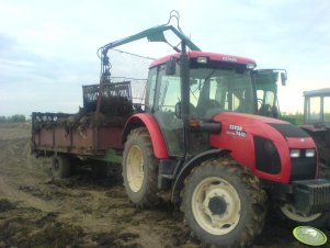 Zetor 7441 Proxima + rozrzutnik