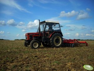 Zetor 7711 + Brona Talerzowa Agro-Factory