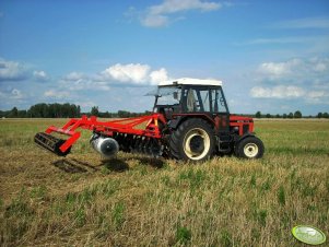 Zetor 7711 + Brona Talerzowa Agro-Factory