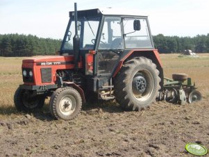 Zetor 7711 + brona talerzowa