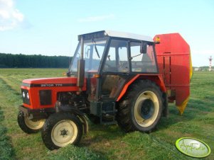 Zetor 7711 + kosiarka Wirax 2,10