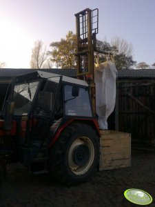 Zetor 7711 + masz widlaka