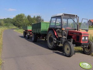 Zetor 7711 + przyczepy