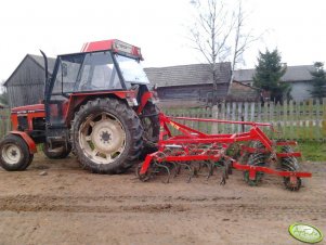 Zetor 7711 + Unia Kombi 3m