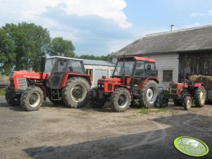 Zetor 7745, 10045 i Ursus C-330.