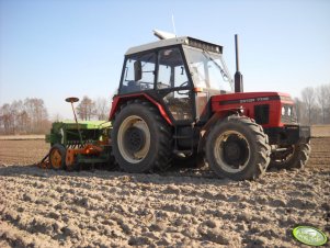 Zetor 7745 & agregat uprawowo-siewny Amazone