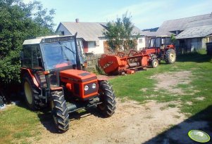 Zetor 7745 + C-360 + heder od fahr'a