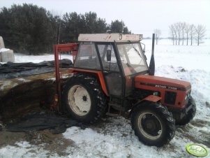 Zetor 7745 + Fella SU145