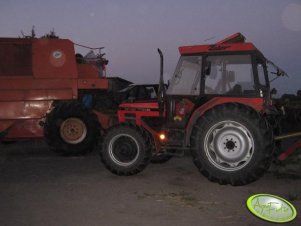 Zetor 7745 i Bizon Super Z056