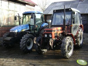 Zetor 7745 i NH TD5040