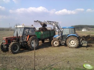 Zetor 7745 i Rozrzutnik