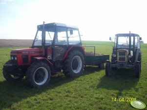 Zetor 7745 i Ursus C-330 M