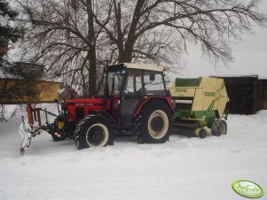 Zetor 7745 + Krone 10-16 S