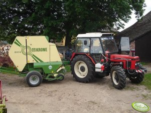 Zetor 7745 + Krone KR 1016 S