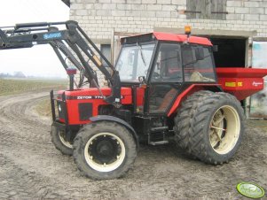 Zetor 7745 + kverneland