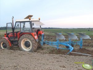 Zetor 7745 + Lemken