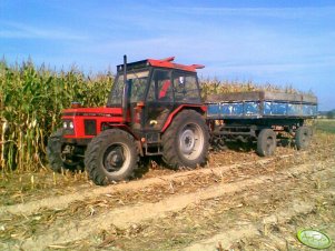 Zetor 7745 + Mengele 350 Turbo + D47B