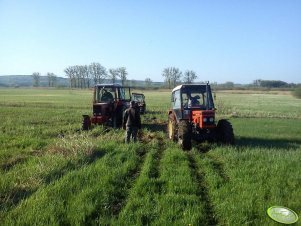 Zetor 7745 + Mtz 82ts + C-360