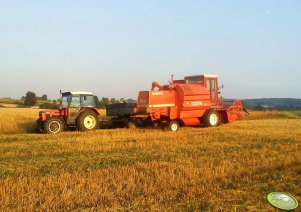 Zetor 7745 + Sanok d 45 + Fahr m 900