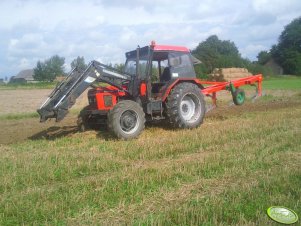 Zetor 7745 Turbo + Agro-Masz 4x40