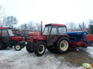 Zetor 7745 Turbo + Fiona Astra SR & Combi-Dan 3000