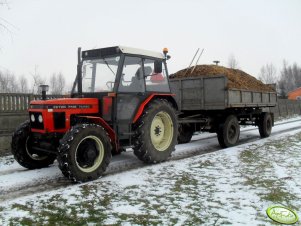 Zetor 7745 turbo + HL 8011