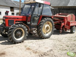 Zetor 7745 turbo i Welger