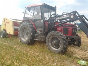 Zetor 7745 turbo +  Krone 125