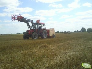 Zetor 7745  turbo + Krone 125