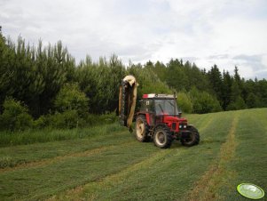 Zetor 7745 Turbo + Krone AM 282